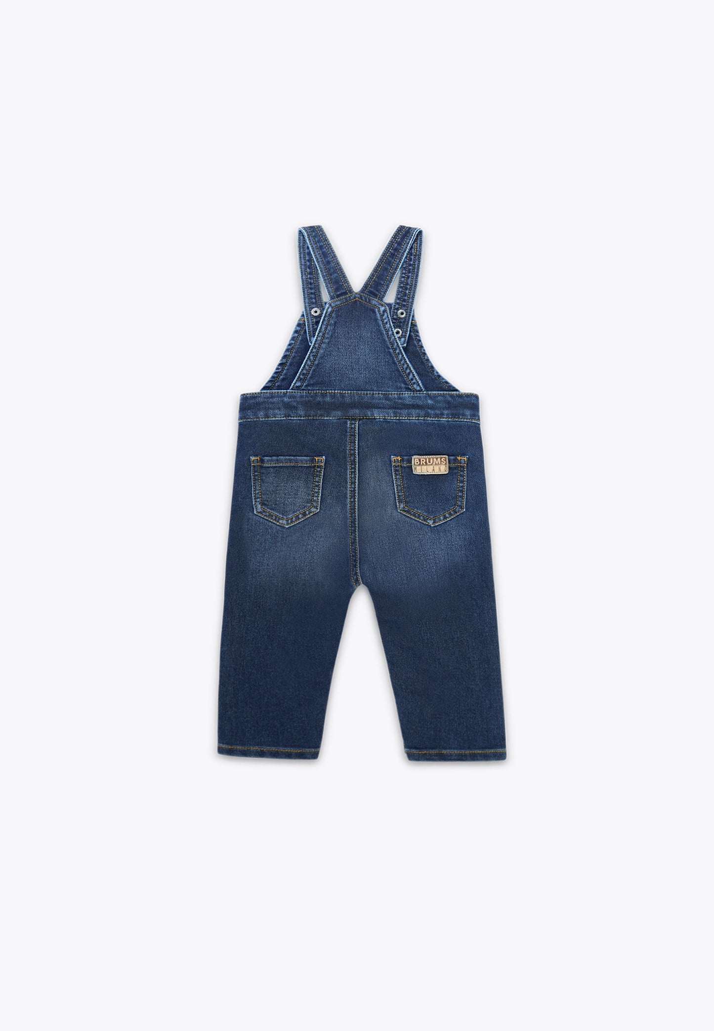 Indigo Fleece Dungarees