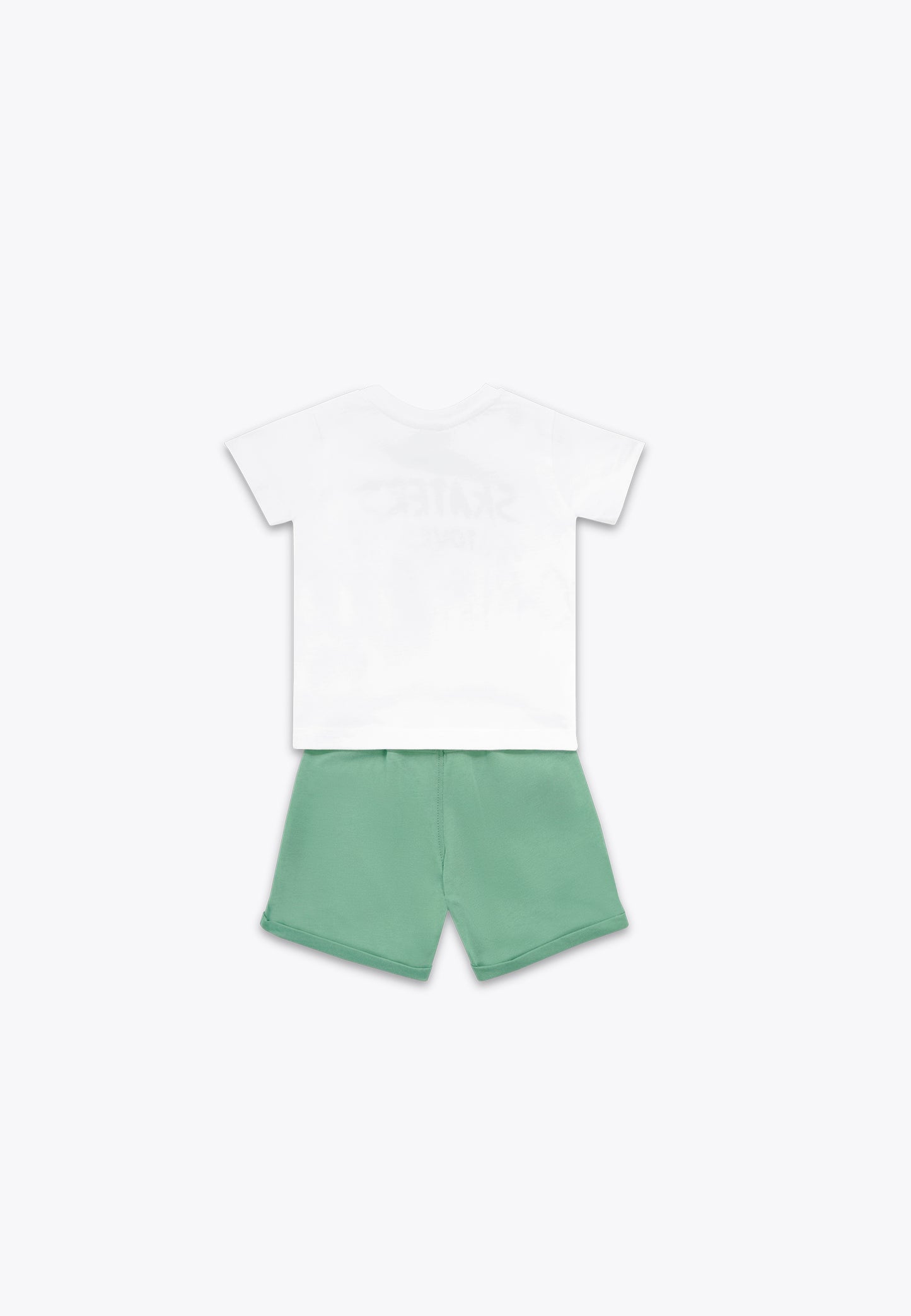 2-Piece Jersey Set: T-Shirt and Shorts