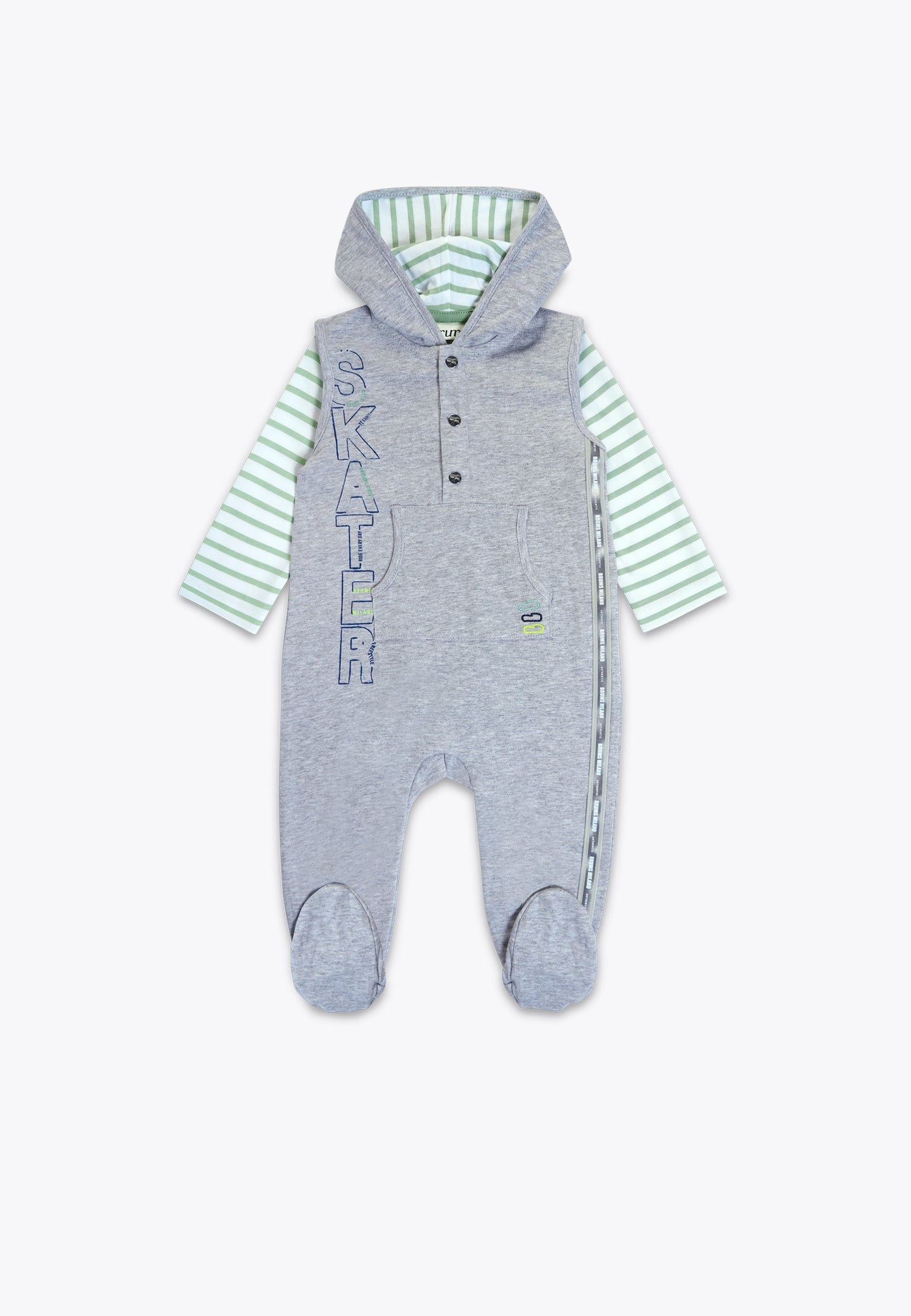 Jersey Hooded Onesie