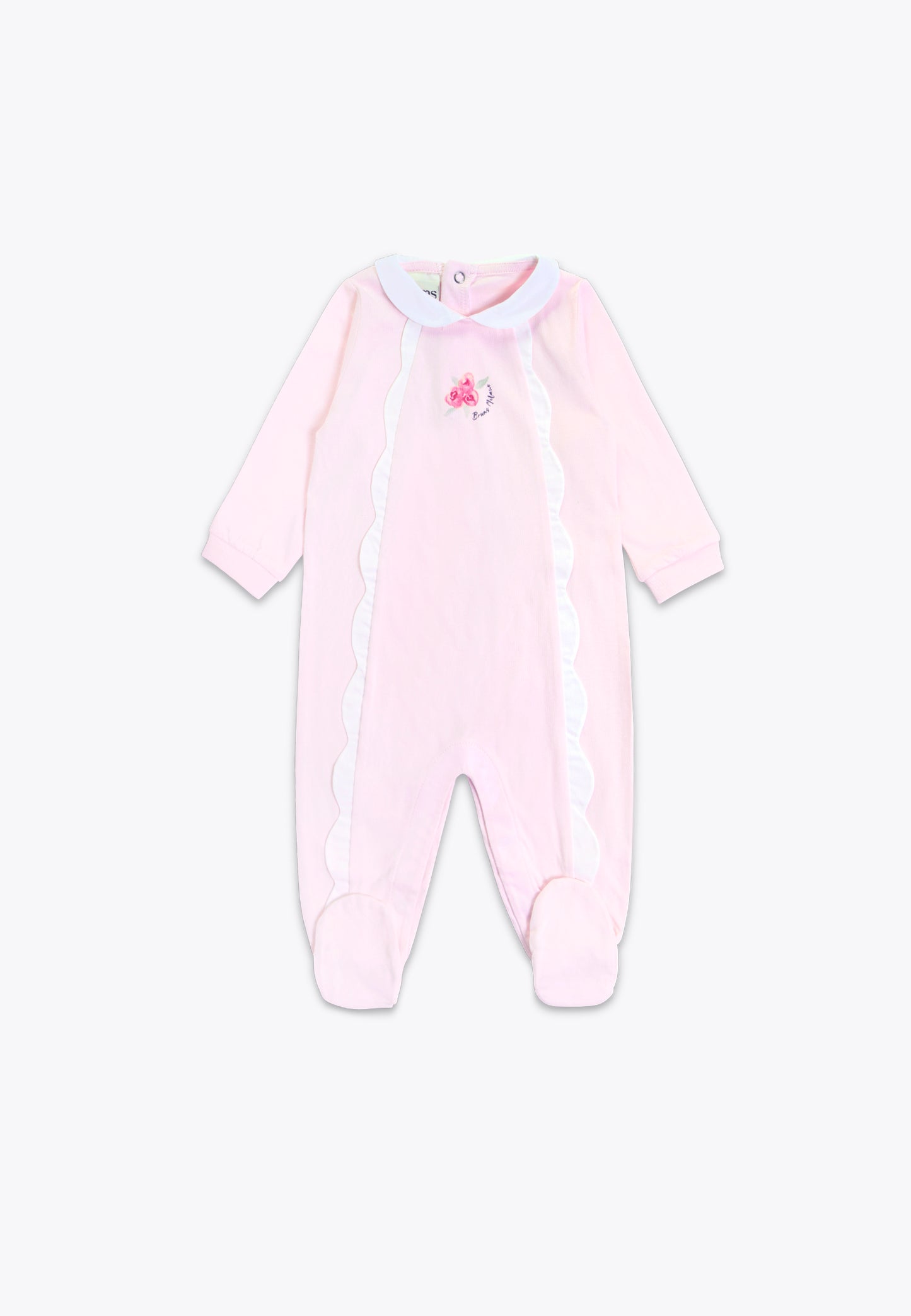 Jersey Onesie with Scalloping