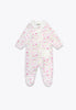 Jersey onesie with Embroidery and Front Opening